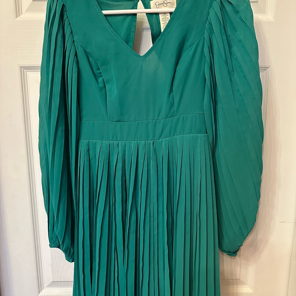 Jessica Simpson Green Dress